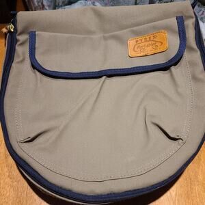 Pyrex Portables Way To Go 4.5 Qt Bowl w/ blue/tan Insulated Hot/Cold Travel Bag